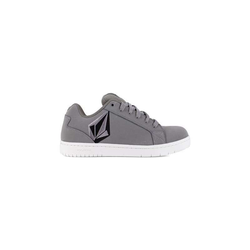 Basket de sécurité en cuir nubuck  Volcom - STONE S3S Gris