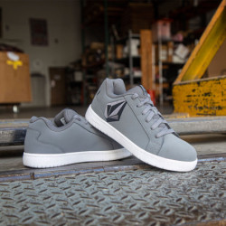 Basket de sécurité en cuir nubuck  Volcom - STONE S3S Gris